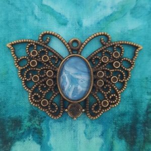 Handmade Butterfly Pendant Necklace